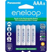 AAA eneloop 8 pack 2100 Cycle Battery
