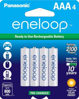AAA eneloop 4 pack 2100 Cycle Battery