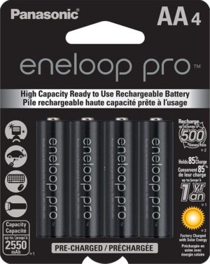 eneloop PRO High Capacity (2550mAh) AA 4 Pack