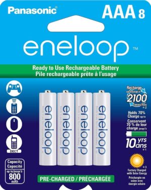 AAA eneloop 8 pack 2100 Cycle Battery - Image 1