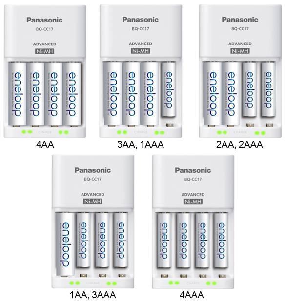 (AA/AAA) eneloop Advanced 4 position charger