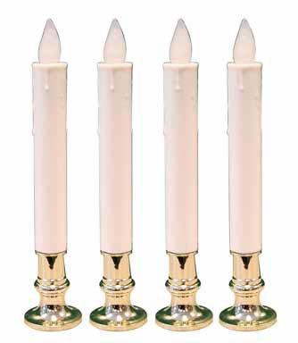 LED Stick Candles 4 Pack